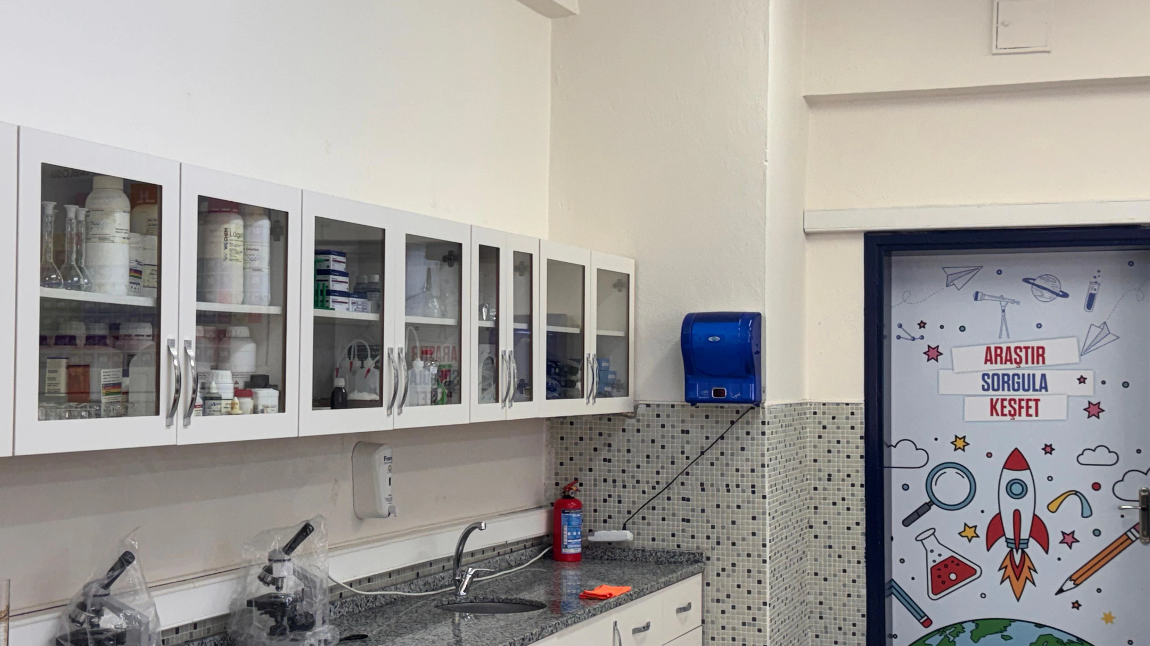 Aziz Sancar Araştıran Çocuk Fen Laboratuvarı Kuruldu